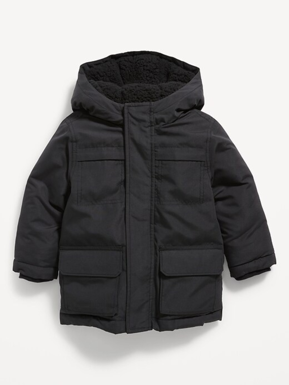Old Navy Unisex Water-Resistant Hooded Parka Jacket | Toddler 3T